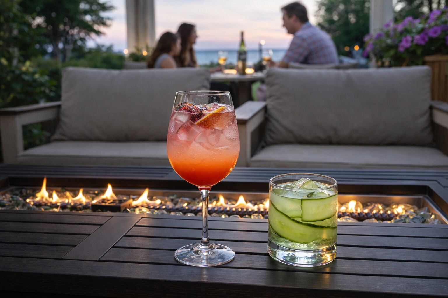 Frühstück und Abendessen