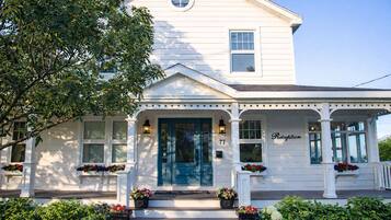 Fassade der Unterkunft