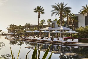 3 outdoor pools, pool cabanas (surcharge), pool umbrellas
