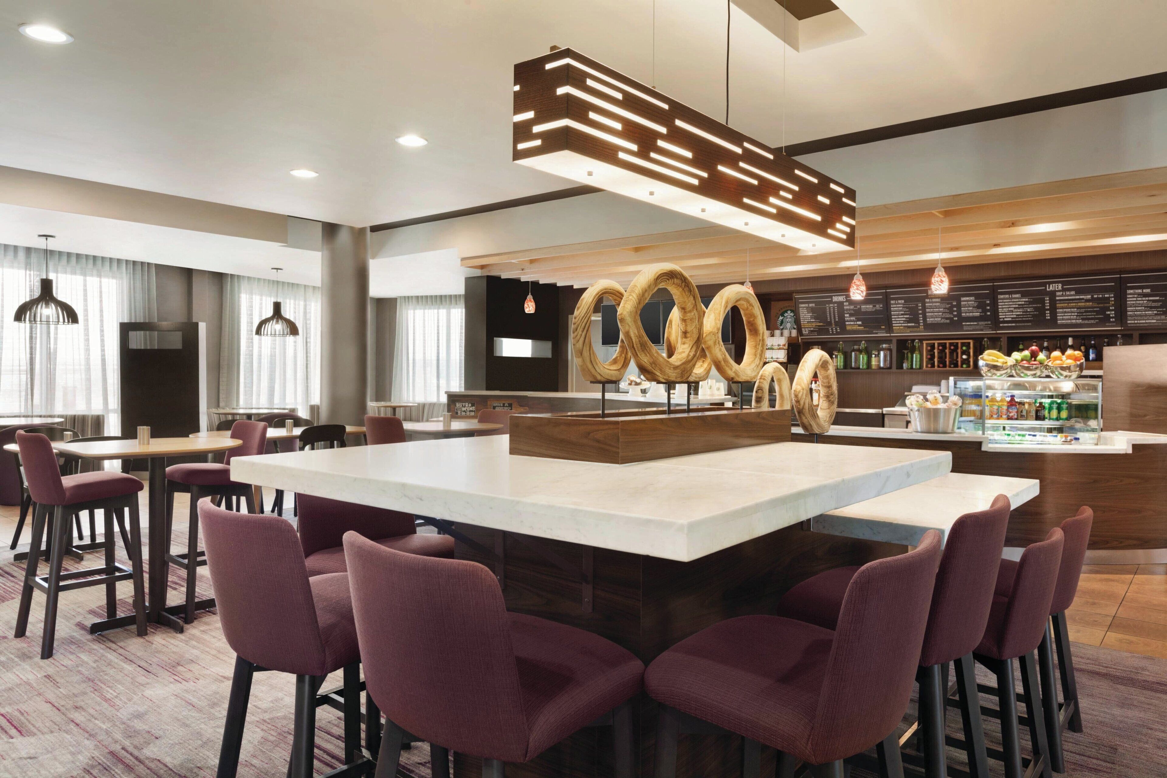 cooked-to-order breakfast for a fee