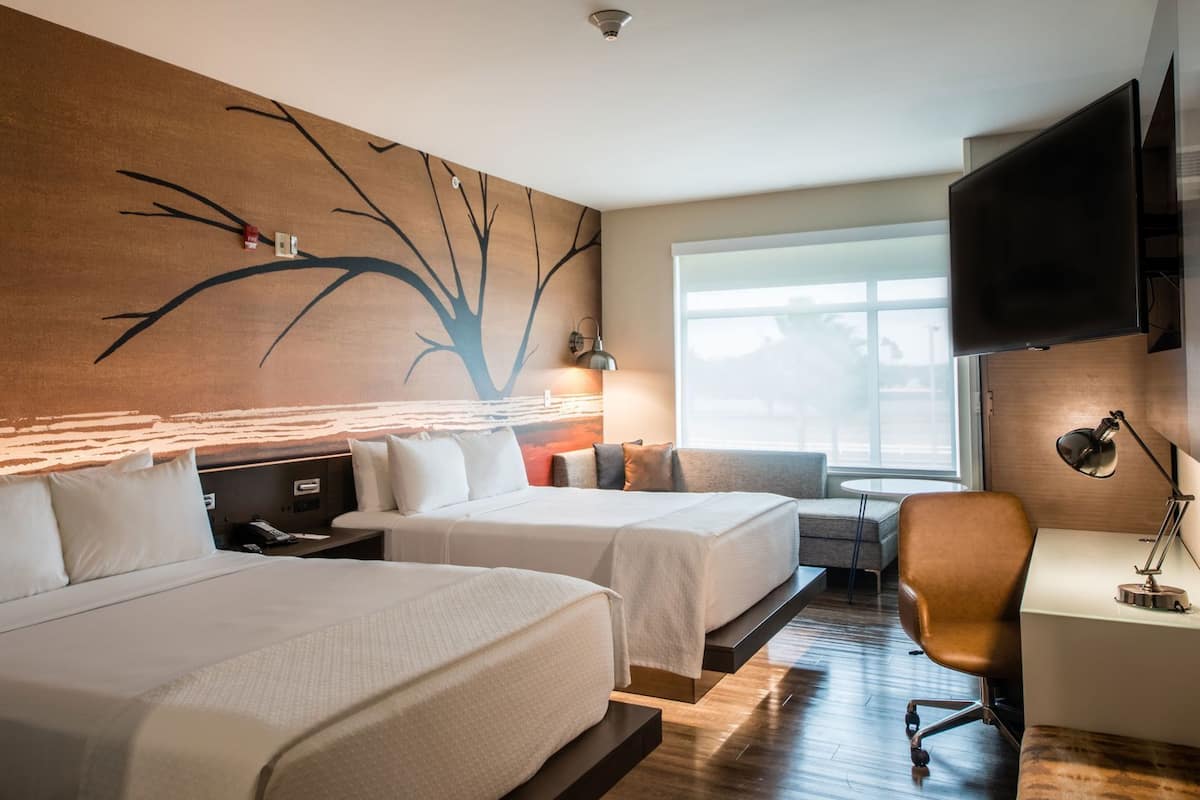 Bureau, rideaux occultants, fer et planche à repasser, Wi-Fi gratuit