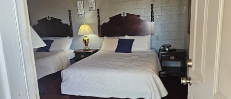 Room, 2 Queen Beds | Desk, iron/ironing board, free WiFi, bed sheets