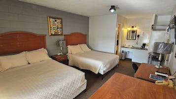 Desk, iron/ironing board, free WiFi, bed sheets
