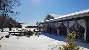 Voorkant van accommodatie