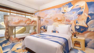 Family Room (Themed) | Premium bedding, Select Comfort beds, in-room safe, desk