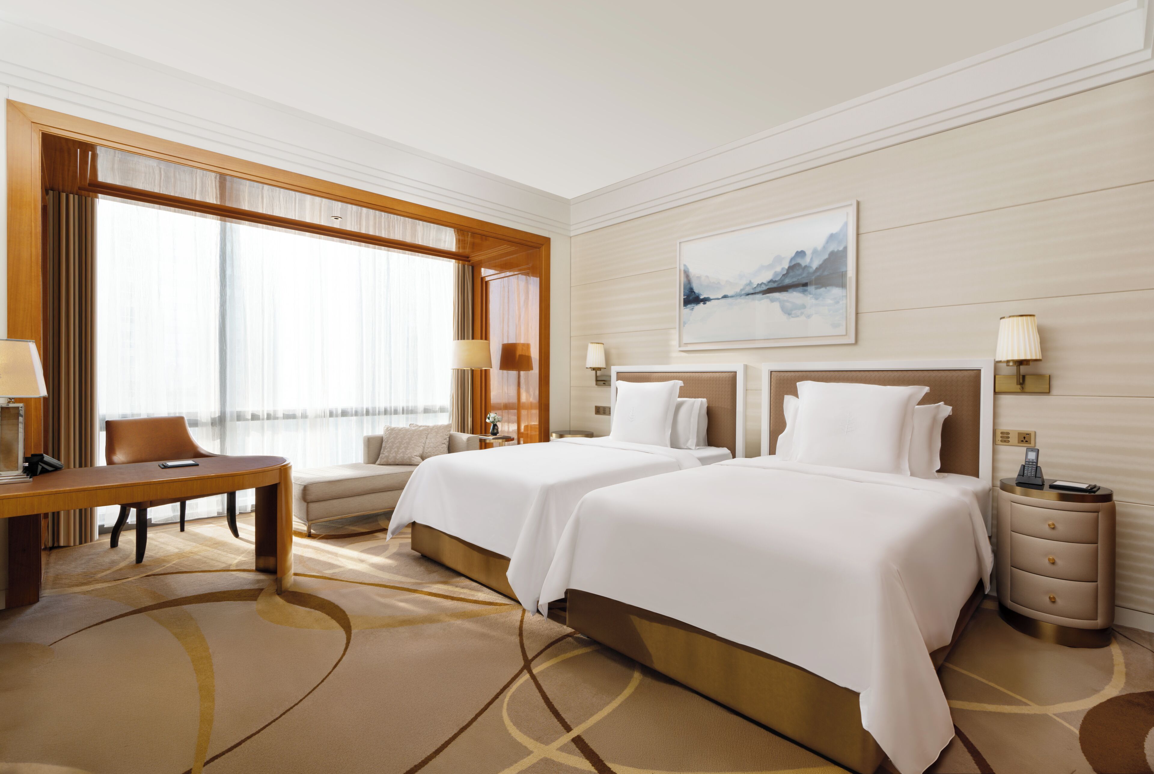 Deluxe Room, 2 Single Beds | Premium bedding, Select Comfort beds, in-room safe, desk