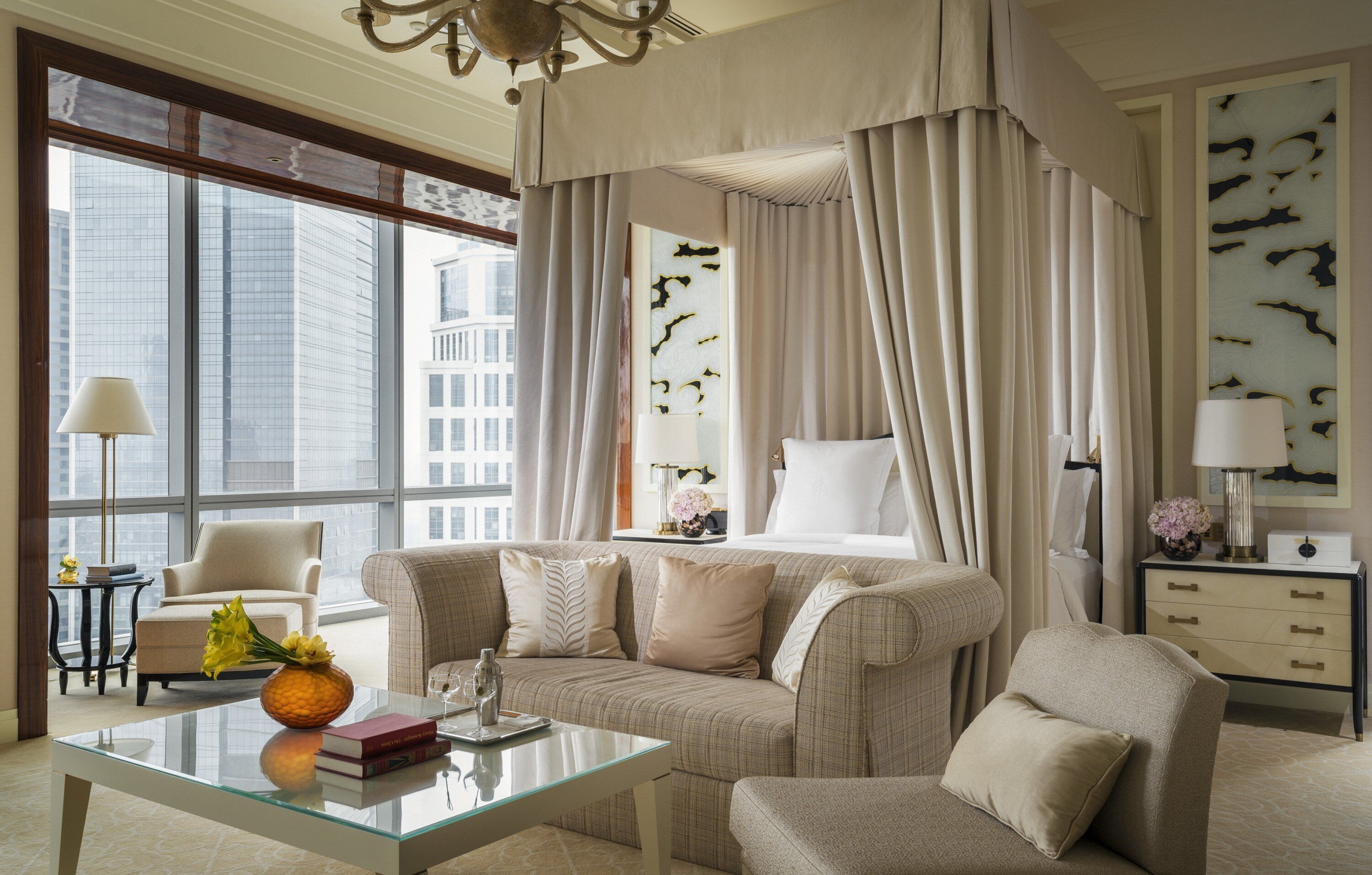 premium bedding, select comfort beds, minibar, in-room safe