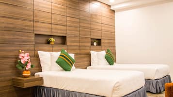 Junior Twin Suite ( No View ) | ตู้นิรภัยในห้องพัก, โต๊ะทำงาน, เตารีด/โต๊ะรีดผ้า, Wi-Fi ฟรี