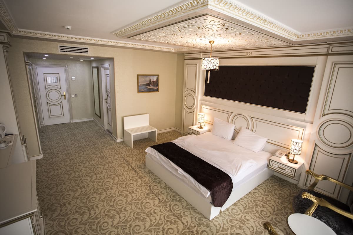 Minibar, in-room safe, blackout drapes, soundproofing