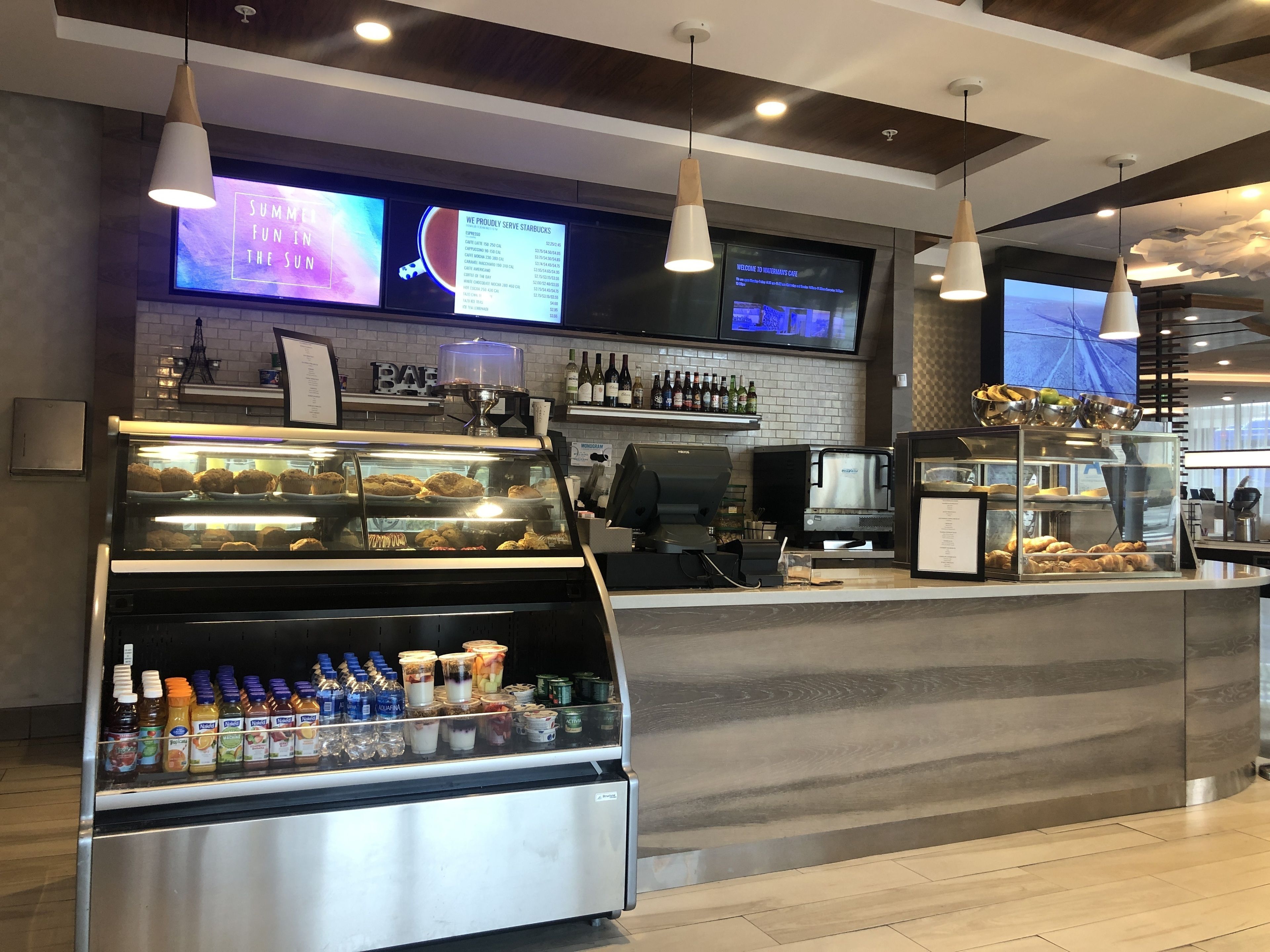 daily cooked-to-order breakfast for a fee