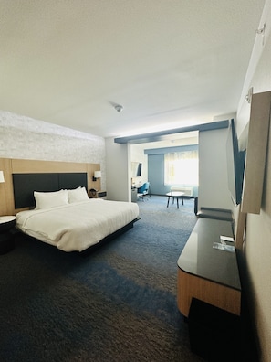 Desk, laptop workspace, blackout drapes, iron/ironing board - Fairfield Inn & Suites by Marriott Wichita Falls Northwest (Wichita Falls)