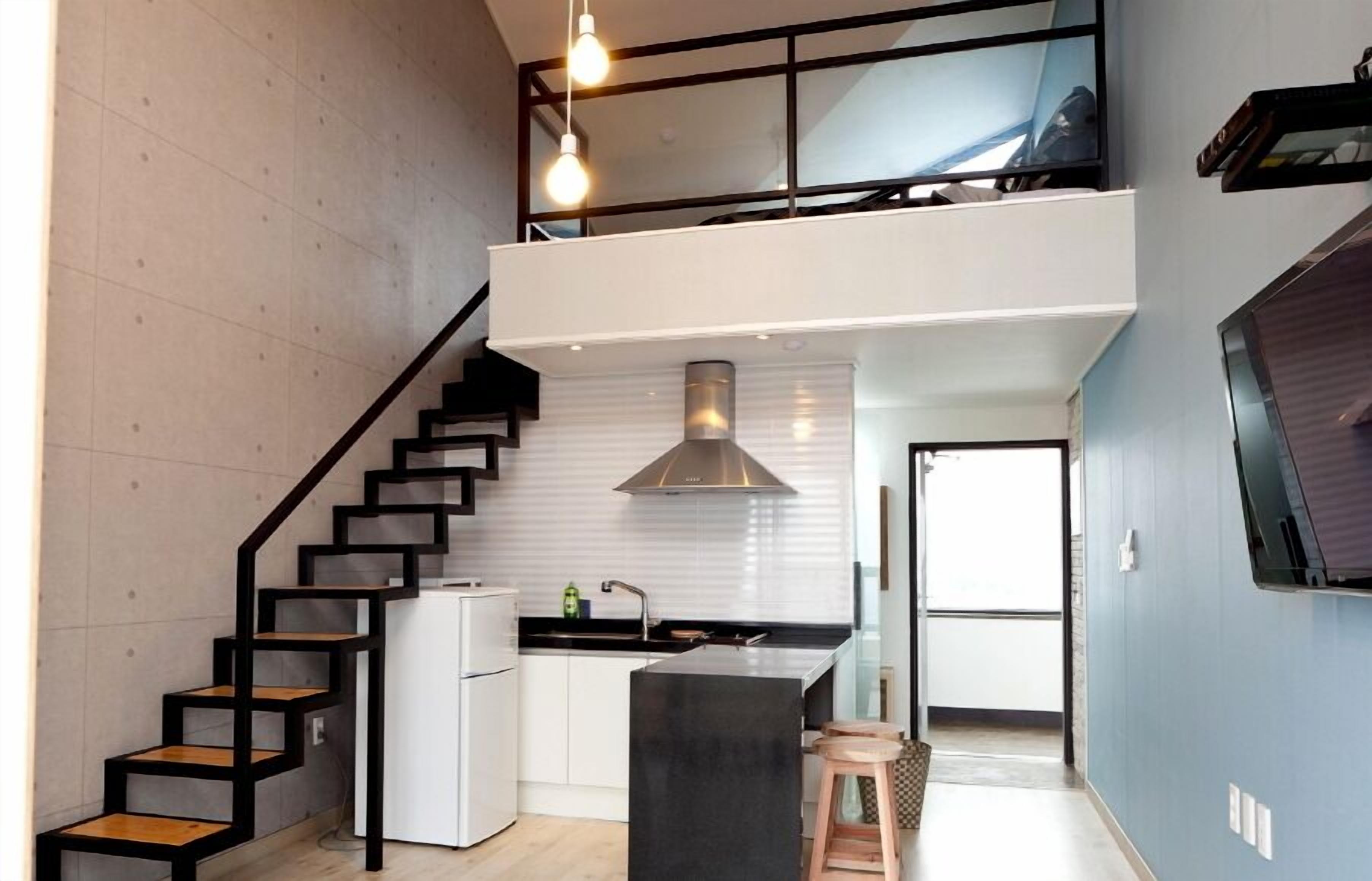 Casa, 1 quarto | Cozinha privada | Geladeira, cooktop, panela elétrica de arroz