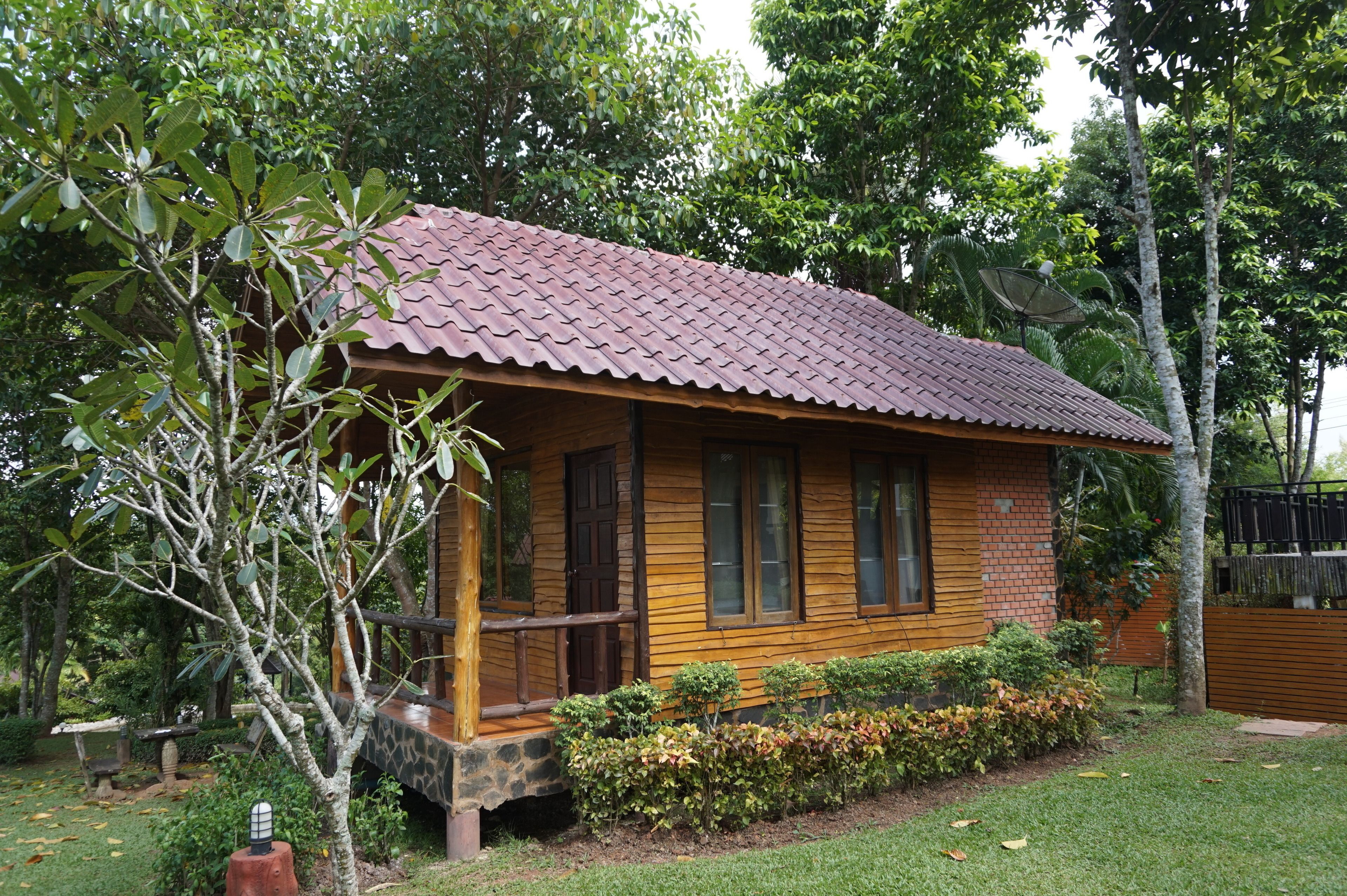 1 Bedroom Villa, Garden View | โต๊ะทำงาน, ผ้าม่านกันแสง, เตียงเสริม/เปล, Wi-Fi ฟรี