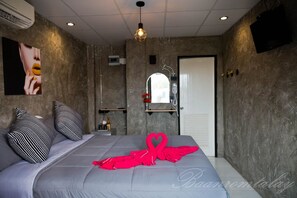 Deluxe Double Room | Rollaway beds, free WiFi - Baan Rom Talay (Rayong)