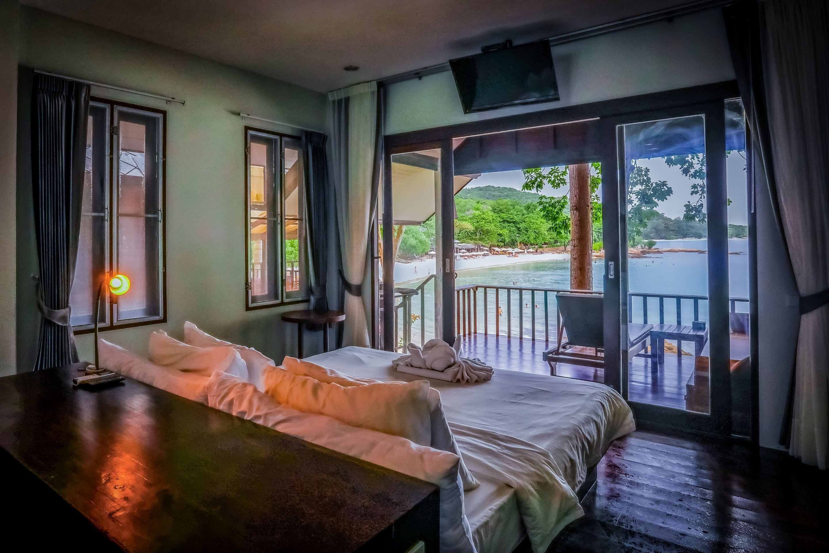 Balcony Beach front | Wifi gratis y ropa de cama 