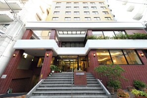 Voorkant van accommodatie