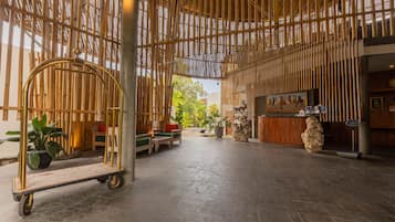 Sala de estar en el lobby