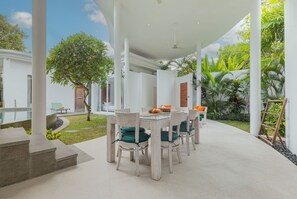 Villa, 3 Bedrooms | Dining room - Taman Mesari Luxury Villas-Seminyak (Seminyak)