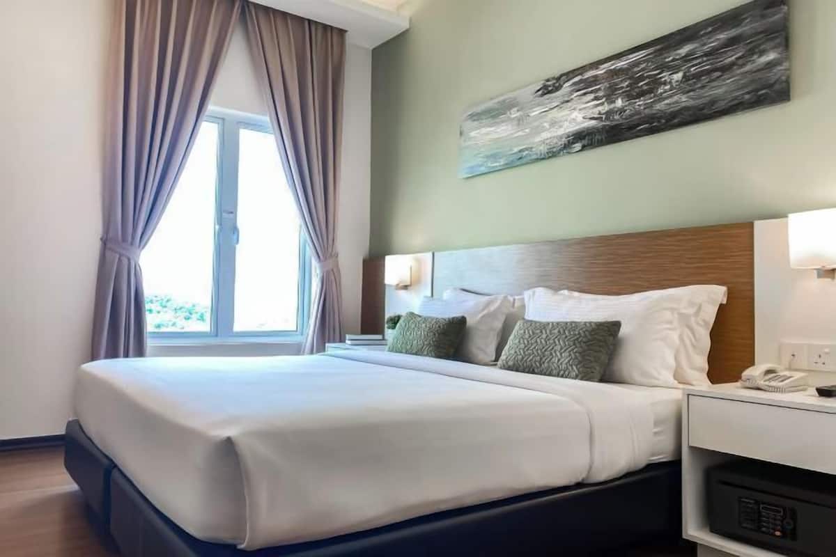 Minibar, fer et planche Ă repasser, Wi-Fi gratuit, draps fournis