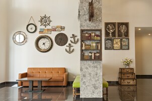 Zona de estar del vestíbulo