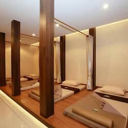 Sale per trattamenti di coppia, aromaterapia, massaggi thailandesi