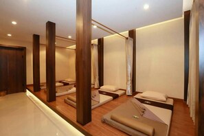 Behandlungsräume für Paare, Aromatherapie, Thai-Massagen