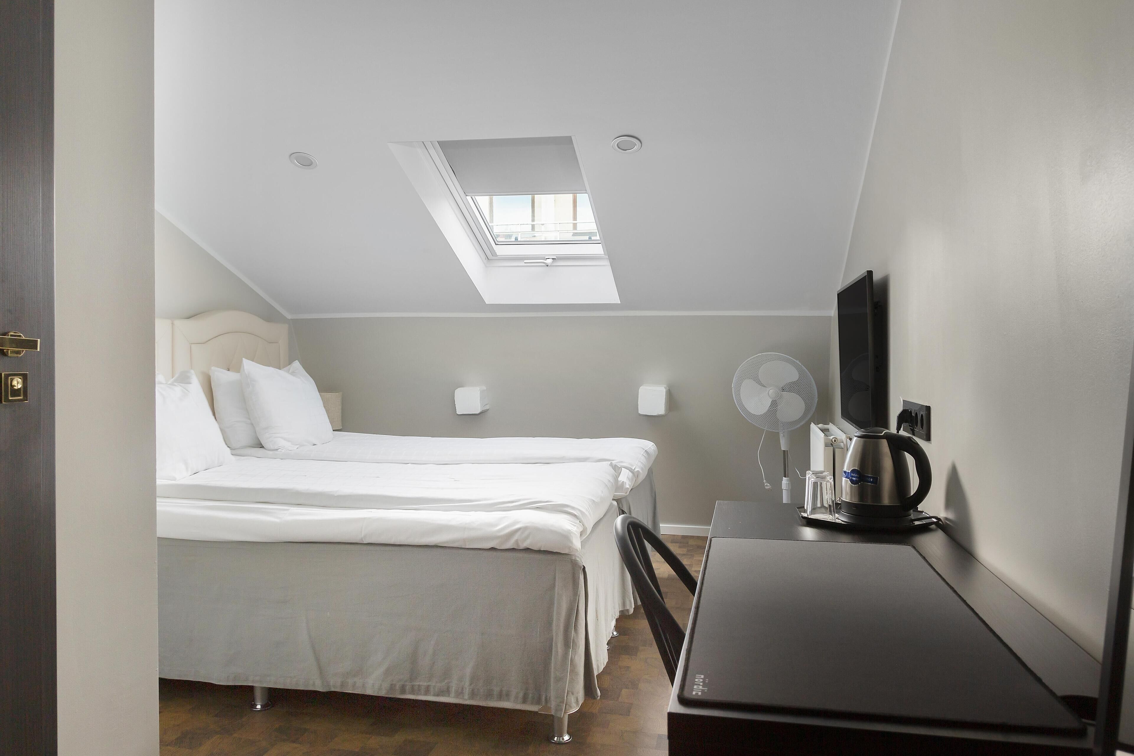 Chambre Économique, 2 lits une place, non-fumeur