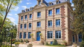 Voorkant van accommodatie