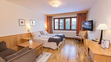 Double or Twin Room (with extra beds) | Desk, blackout drapes, free WiFi, bed sheets