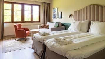 Double or Twin Room (Spa tillgång inkluderat) | Desk, blackout drapes, free WiFi, bed sheets