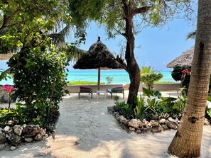 View from room - Blue Reef Sport and Fishing Lodge & Bungalows (Jambiani)