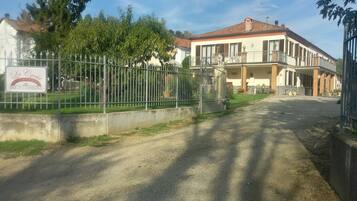 Facciata della struttura