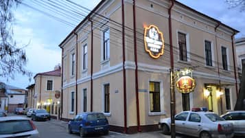 Front of property – evening/night