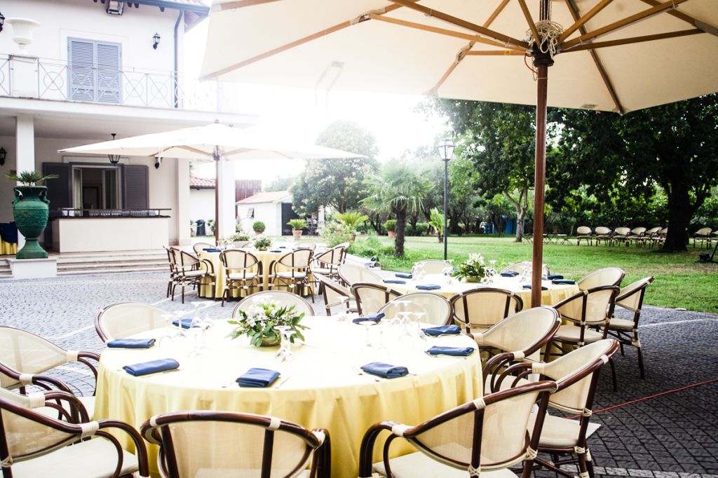 Espace banquet en plein air