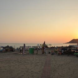 Na praia, bar na praia