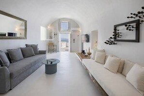 Living area - Ducato di Oia - Adults Only (Santorini)