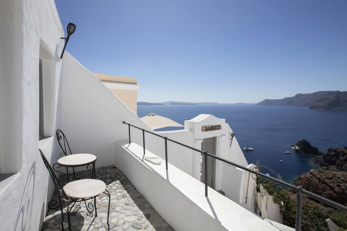 Double Room with Caldera View | Utsikt fra balkong