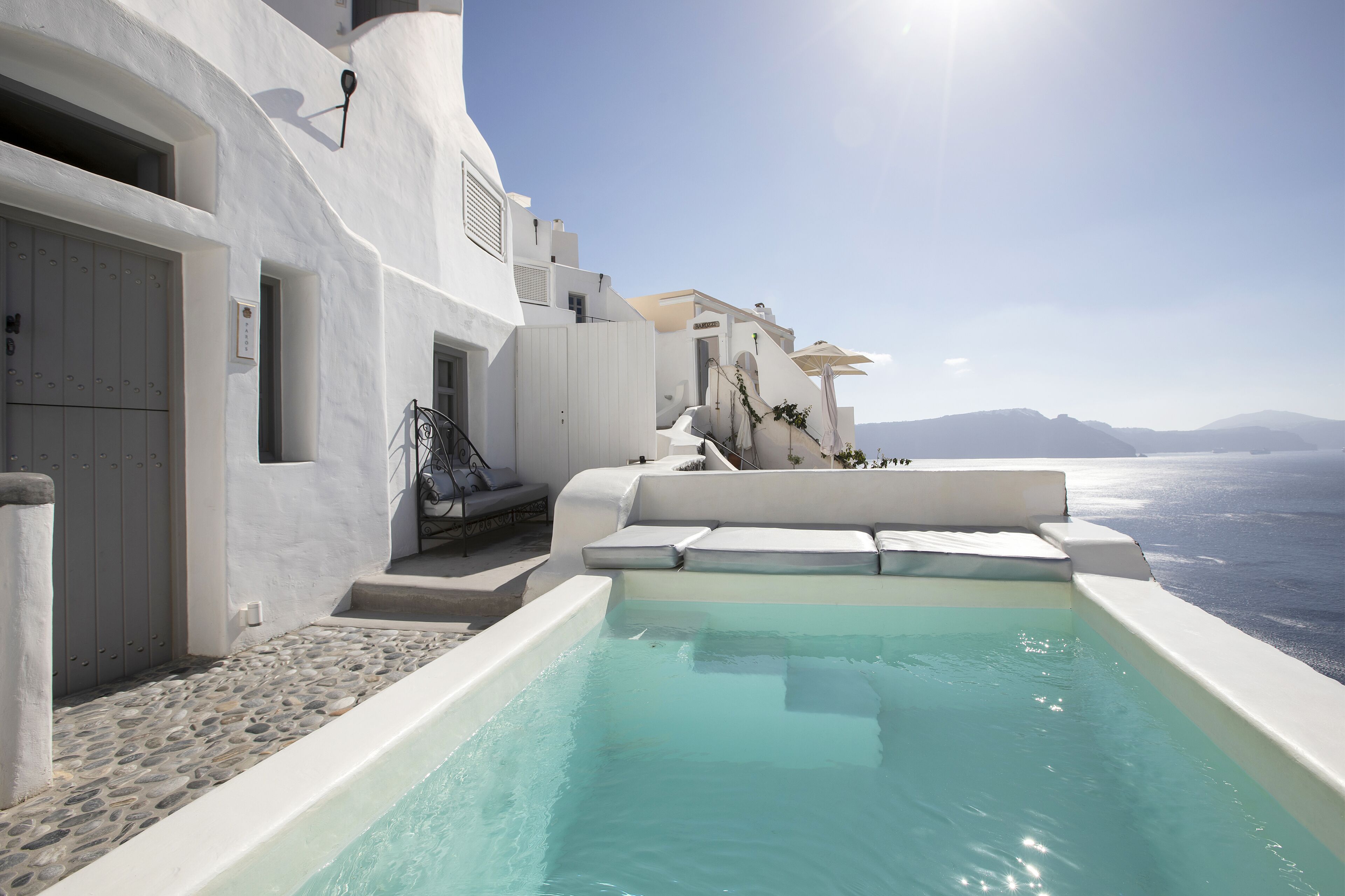 Grand Suite with Plunge Pool and Caldera View | Private pool