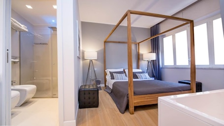 1 habitación y ropa de cama de alta calidad