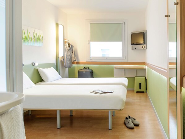 Zweibettzimmer, 2 Einzelbetten