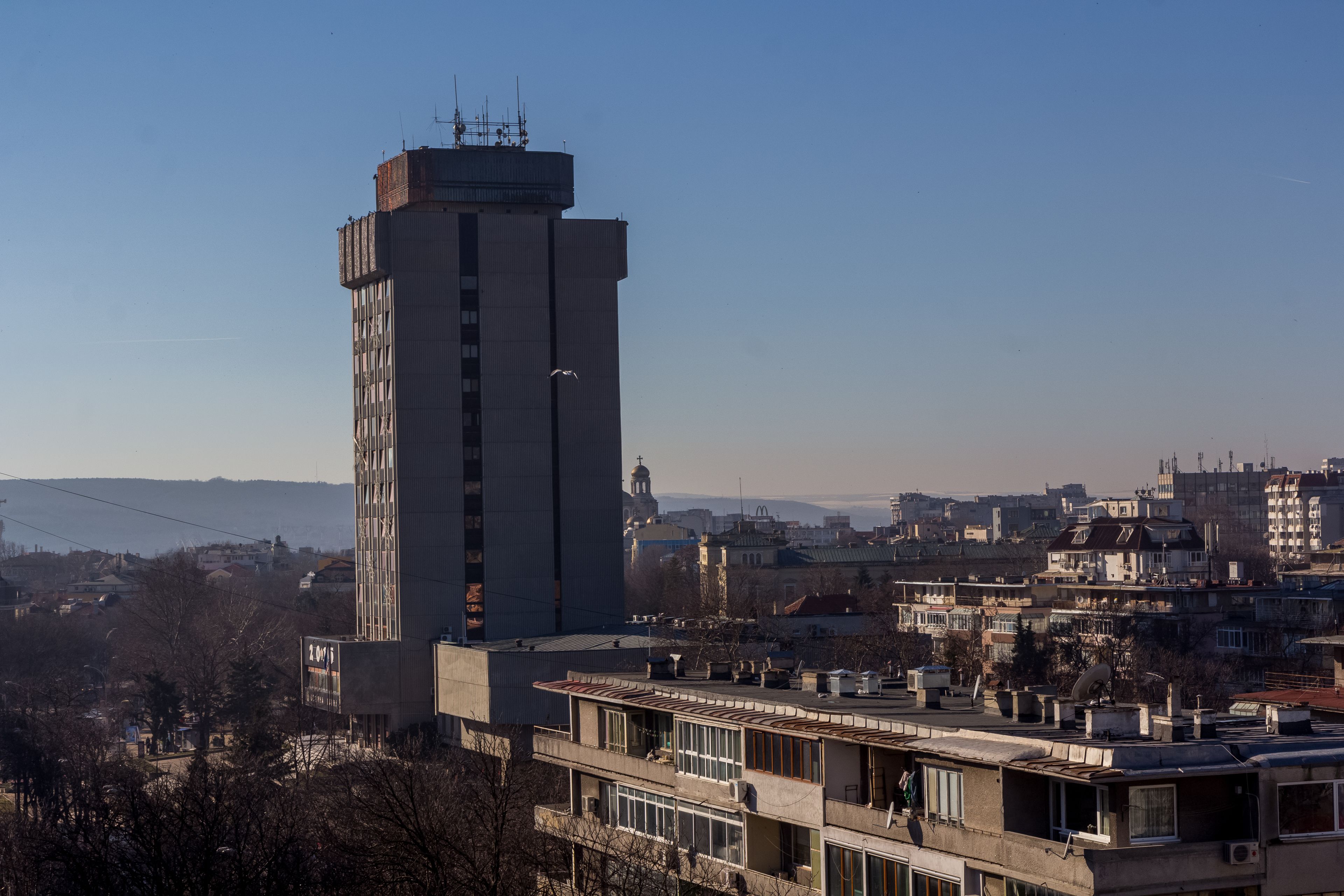 design apartment, 2 bedrooms, sea view (varna, makedonia 35) | view from room