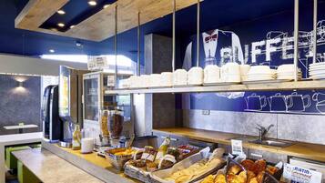 Daily buffet breakfast (EUR 8.10 per person)