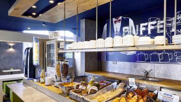 Daily buffet breakfast for a fee