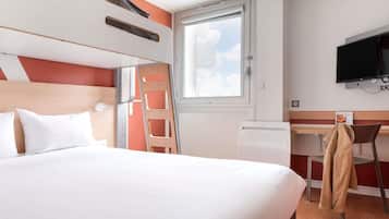 Wifi gratis y ropa de cama