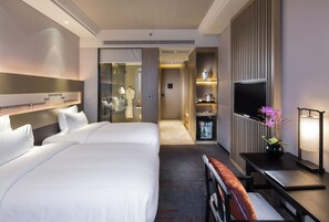 Superior Room, 2 Twin Beds, City View | Premium bedding, minibar, in-room safe, desk
