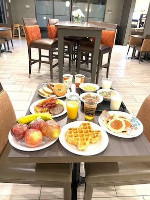 Free daily full breakfast