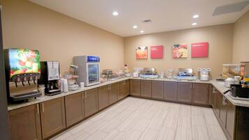 Free daily full breakfast