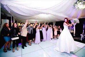 Outdoor wedding area - Hotel JS (Yautepec)