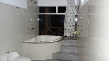 Ferienhaus, Strandblick | Badezimmer