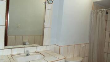 Double Room | Bathroom | Shower, hair dryer